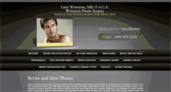 Desktop Screenshot of drlarryweinstein.com